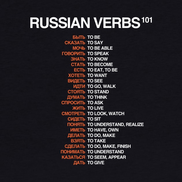 Russian Verbs 101 by Hidden Verb